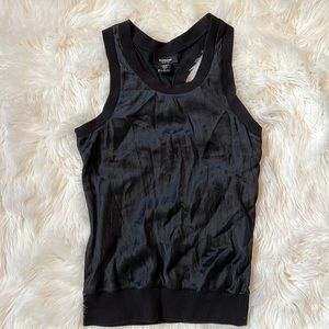 Express silk tank top
